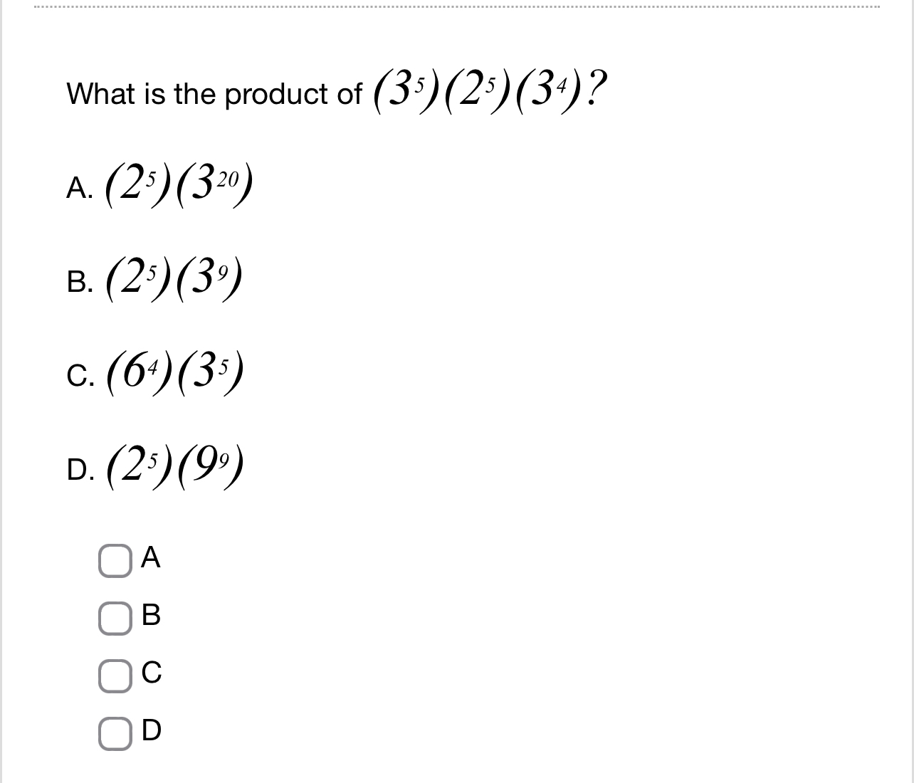 Solved What is the product of | Chegg.com