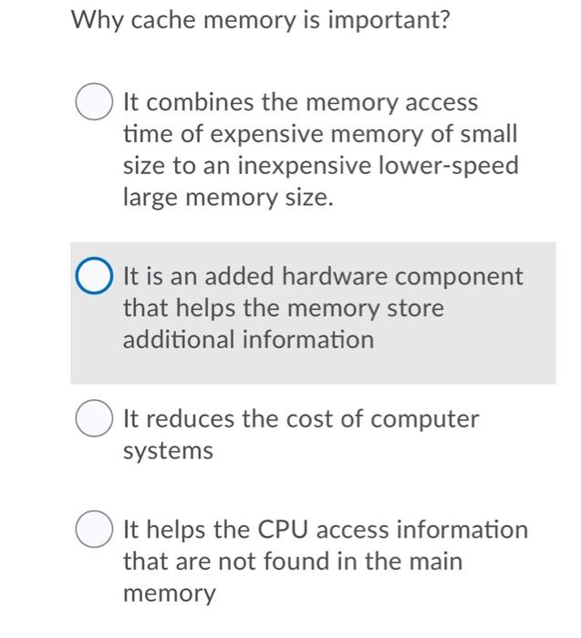 What is CPU cache, and is it important?