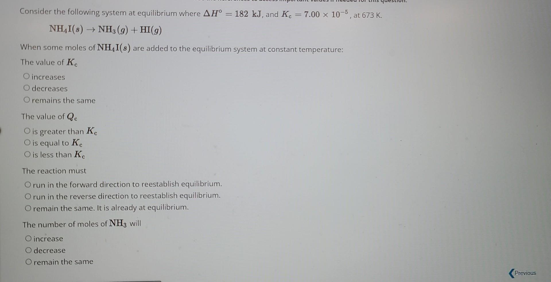 Solved A change in any of the factors that determine the | Chegg.com