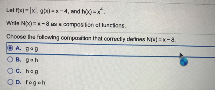 Solved Let F X X G X X 4 And H X X Write N Chegg Com