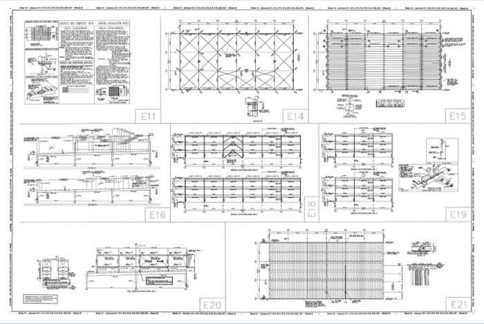 Solved Johnson Steel Prints - Office Building Project - Plan | Chegg.com