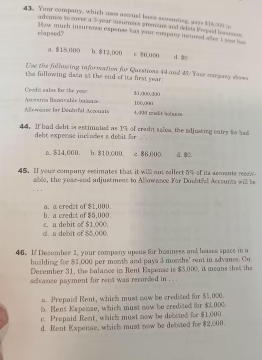 Solved The following information relates to questions 37, | Chegg.com
