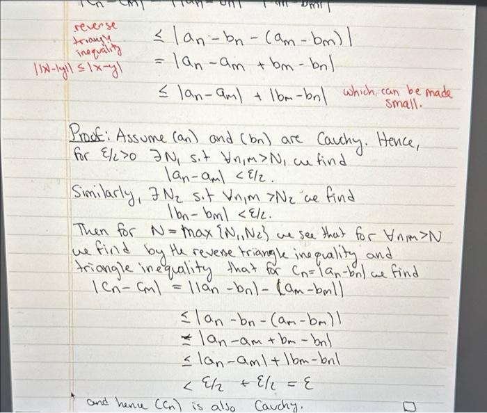 Solved 2. Let (an) And (bn) Be Monotone Sequences. Prove Or | Chegg.com