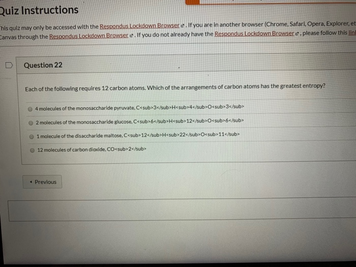 Solved: This Quiz May Only Be Accessed With The Respondus ...