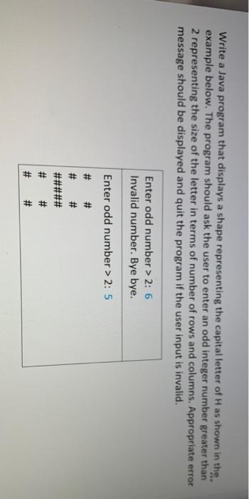 Solved Write a Java program that displays a shape | Chegg.com