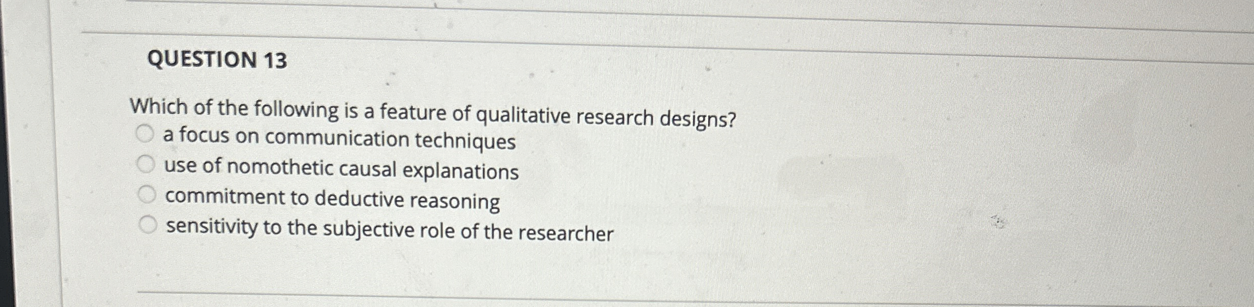 High Quality SOLUTION QUESTION 13Which of the following is a feature of ...