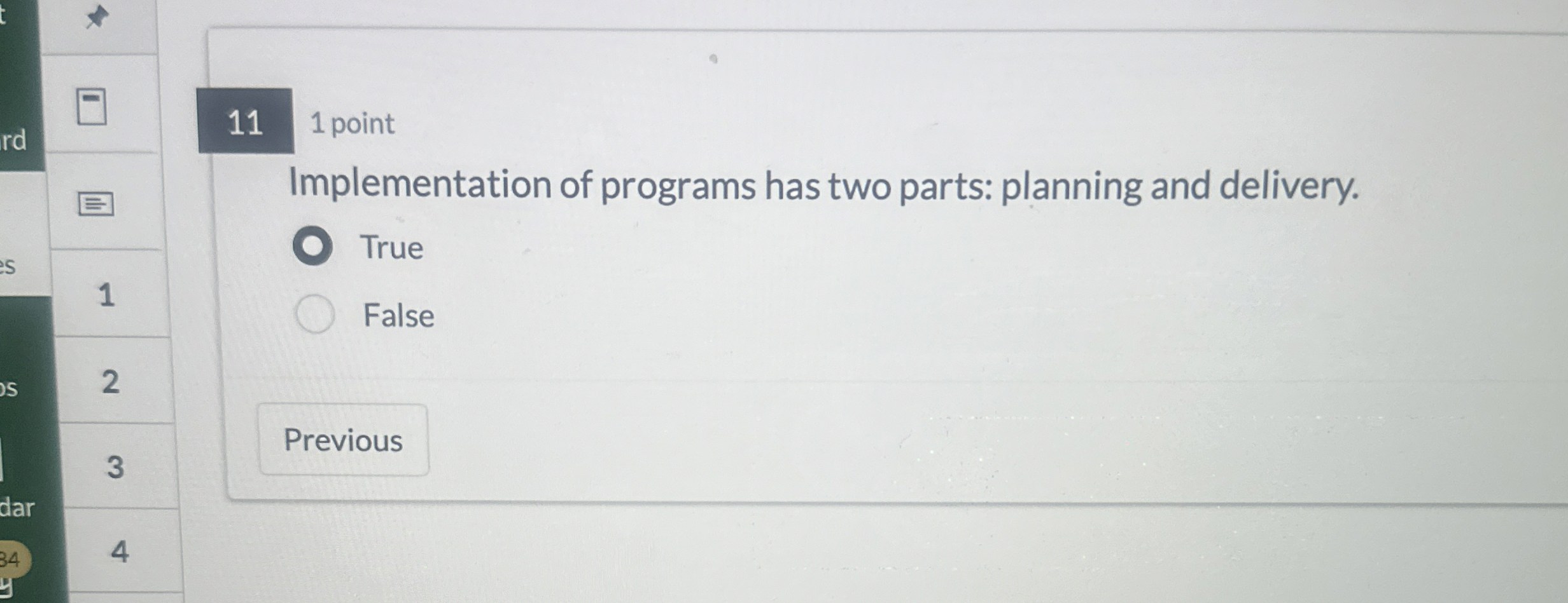 Solved 111 ﻿pointImplementation of programs has two parts: | Chegg.com