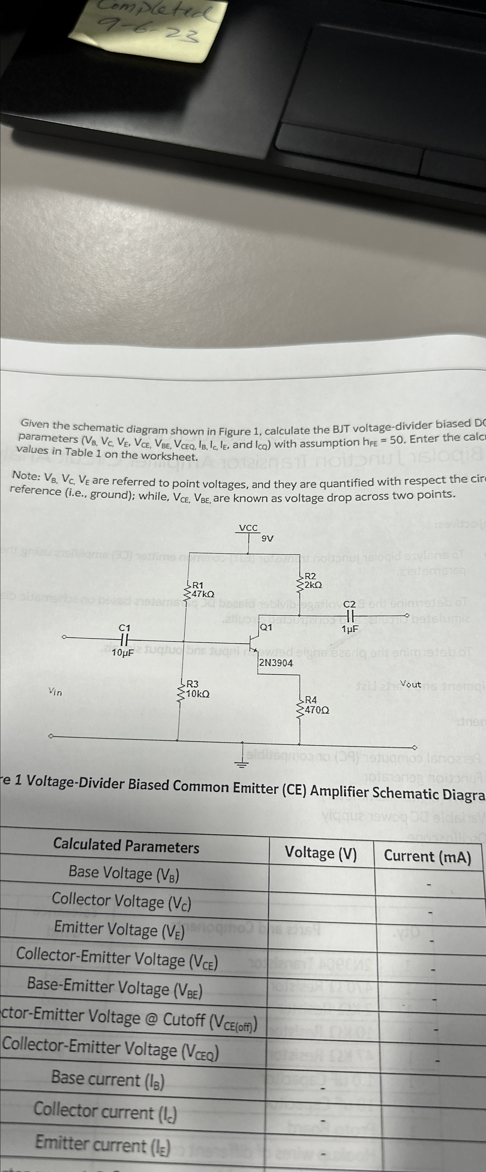 Solved Given the schematic diagram shown in Figure 1, | Chegg.com