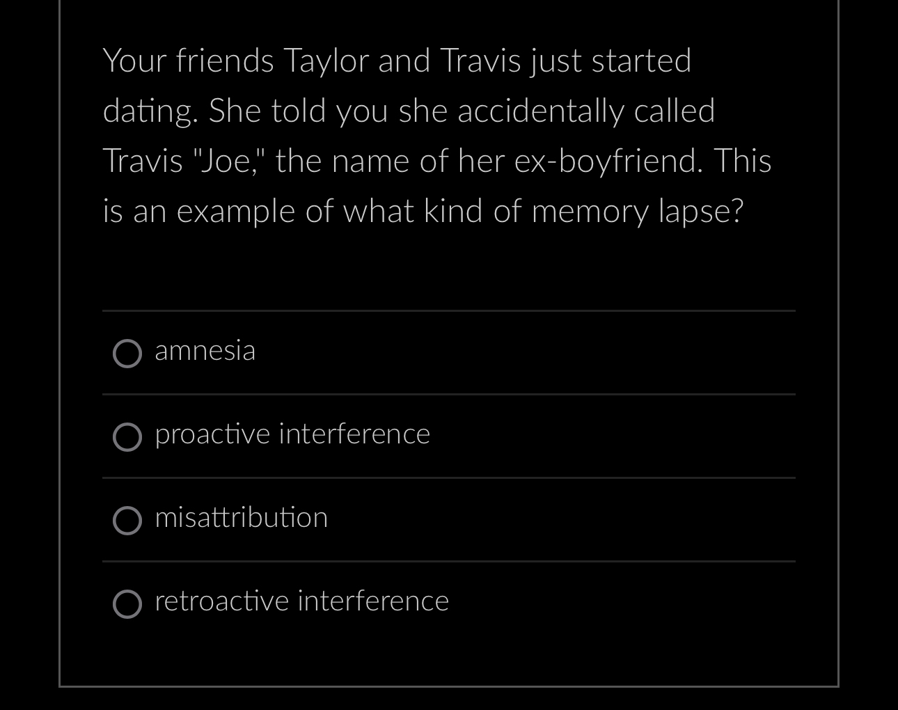 Solved Your friends Taylor and Travis just started dating. | Chegg.com