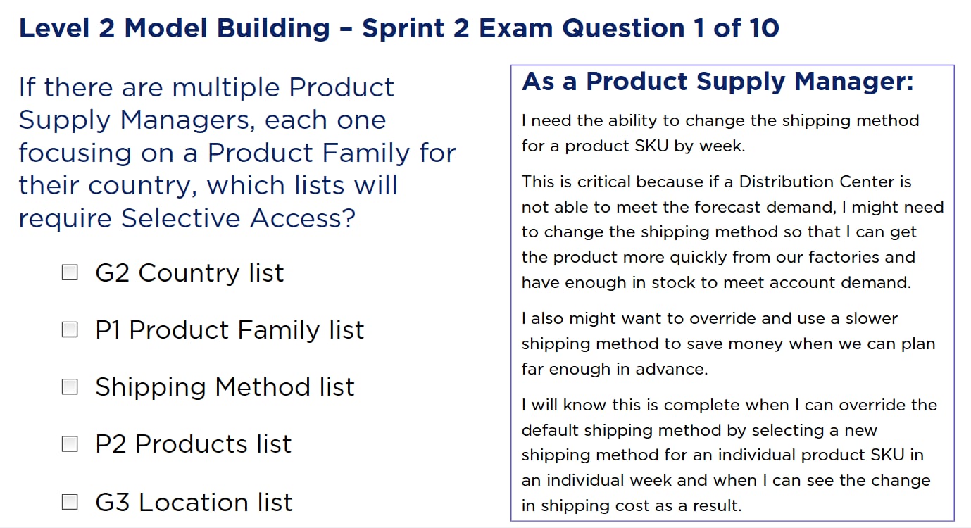 Solved Level 2 ﻿Model Building - ﻿Sprint 2 ﻿Exam Question 1 | Chegg.com