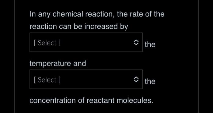 how does rate of chemical reaction depends on concentration