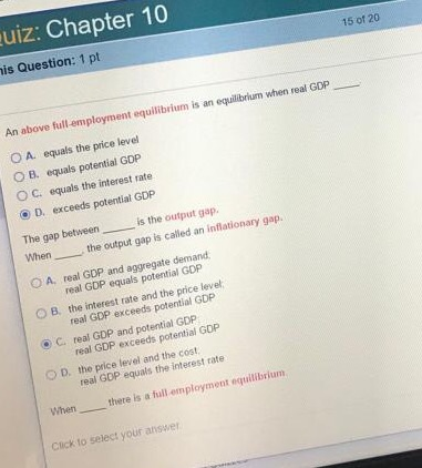 Solved 15 of 20 uiz: Chapter 10 his Question: 1 pt An above | Chegg.com