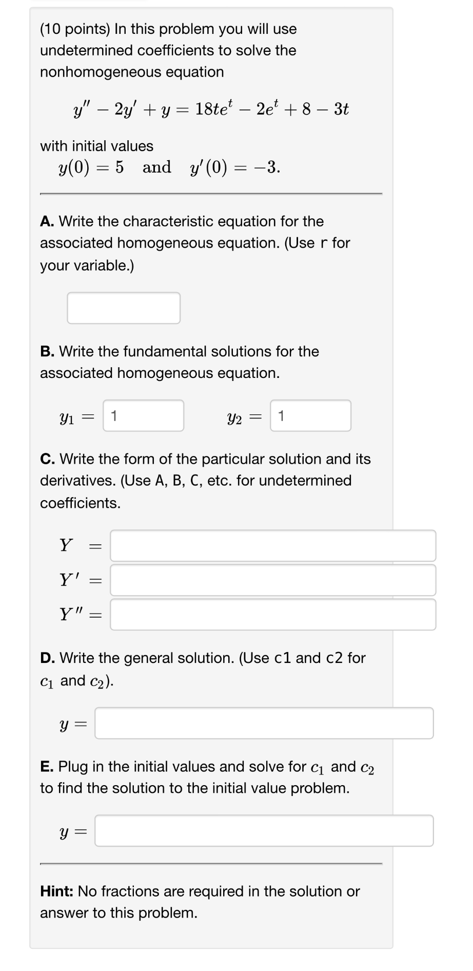 Solved (10 ﻿points) ﻿In this problem you will use