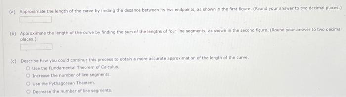 [Solved]: Consider the length of the graph of ( f(x)= frac