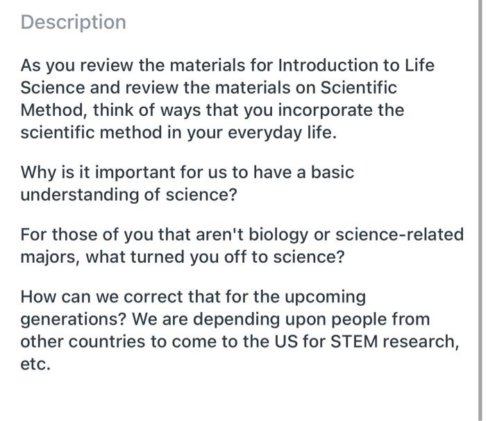 importance of science in everyday life