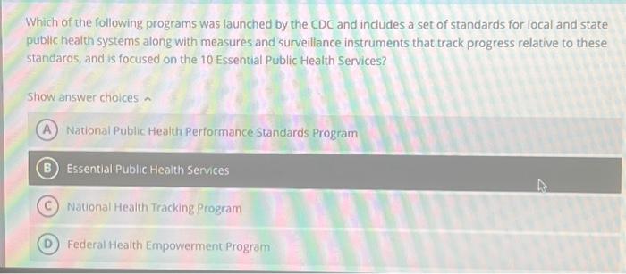 CDC - 10 Essential Public Health Services - Public Health