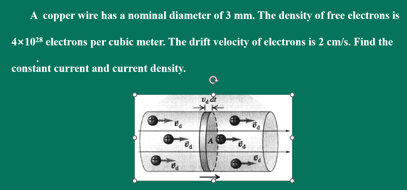 Solved A copper wire has a nominal diameter of 3 mm. The