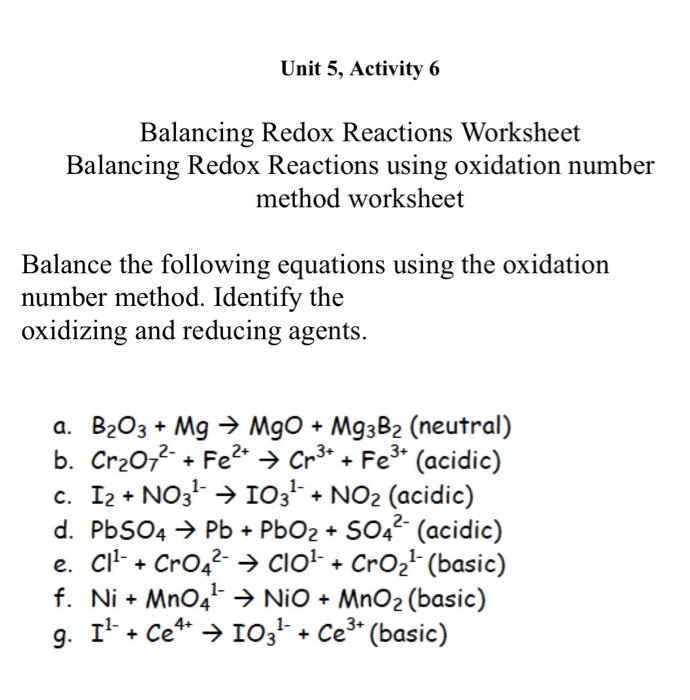 solved-unit-5-activity-6-balancing-redox-reactions-chegg-com