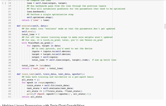 Solved no_grad = torch.no_grad def fit(self, data): \#\# | Chegg.com