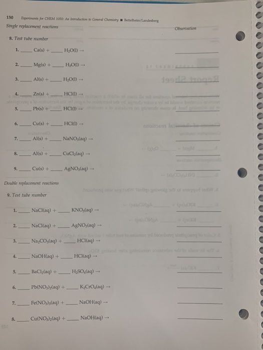 Solved 150 Ders for CHEM 150 As streduction to our Chery | Chegg.com