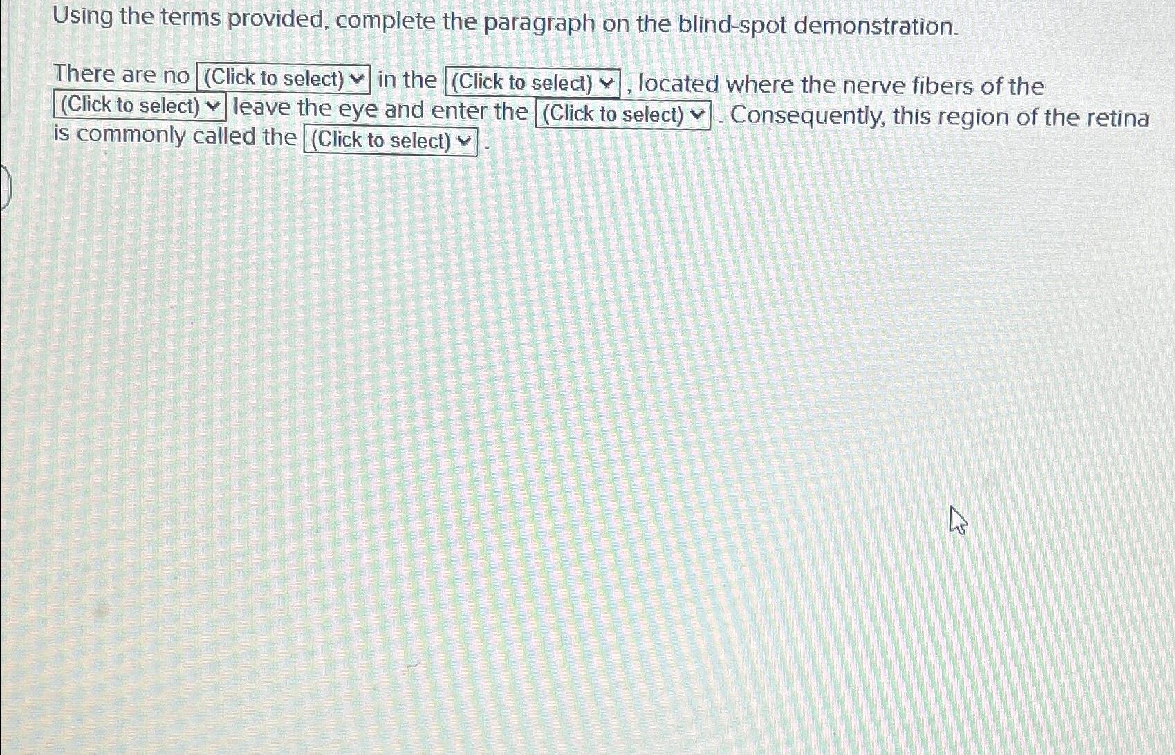 Solved Using the terms provided, complete the paragraph on | Chegg.com