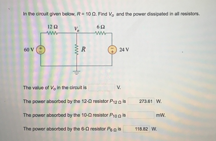 Solved In the circuit given below, R = 10 9. Find V. and the | Chegg.com