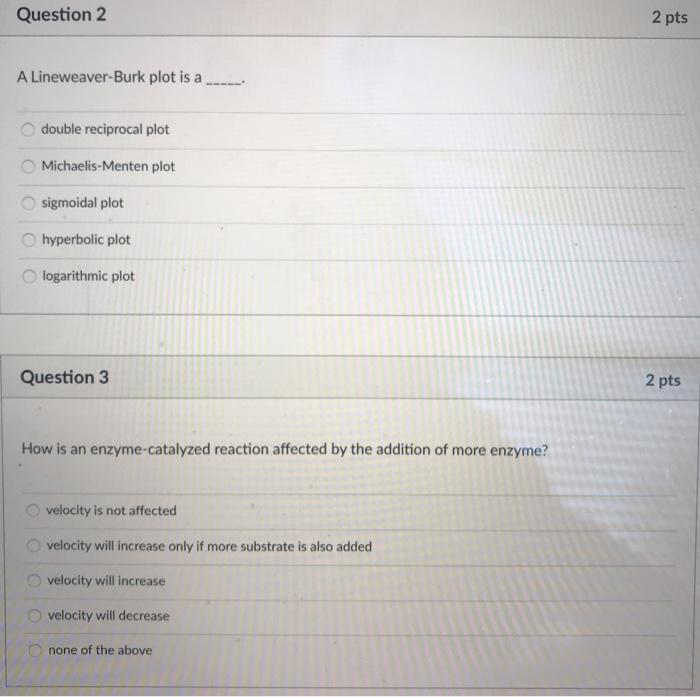 Solved Question 6 2 pts Which of the following is true about | Chegg.com