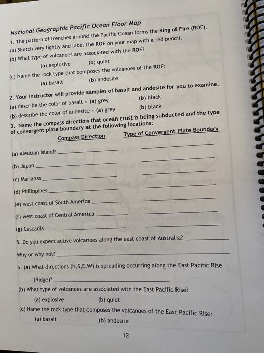 What Paces Back And Forth On The Ocean Floor Math Worksheet Answer Key ...