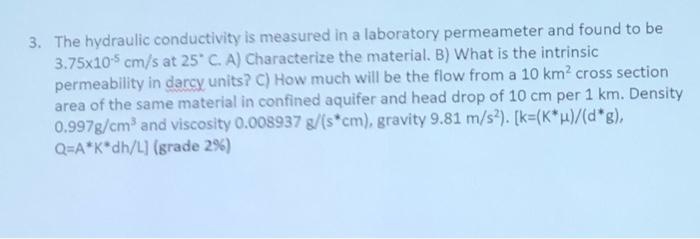Solved 4. A) How much is the density of a rock (in kg/m3 ) | Chegg.com