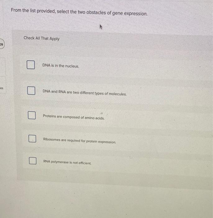 Solved Which of the following statements best describes the | Chegg.com