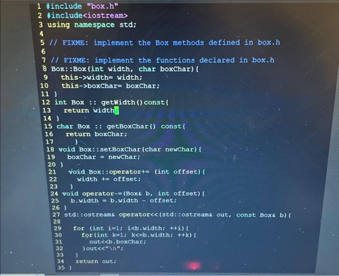 Solved Test.Cpp that needs to implement 6 more tests in the | Chegg.com
