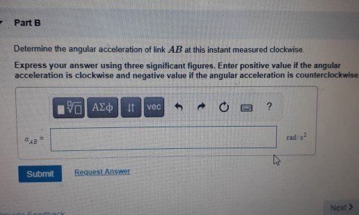 Solved The Mechanism Produces Intermittent Motion Of Link | Chegg.com