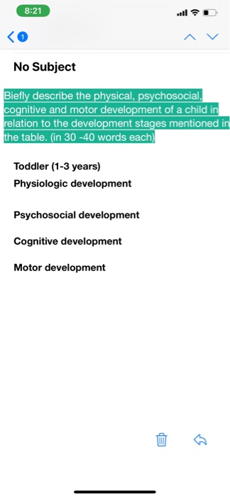 physical cognitive and psychosocial development