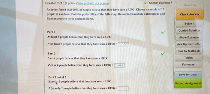 Solved Question Question 2 of 8 (2 points) View problem in a | Chegg.com