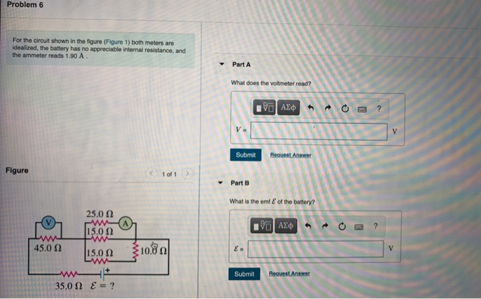 Solved Problem 6 For the circuit shown in the figure (Figure | Chegg.com