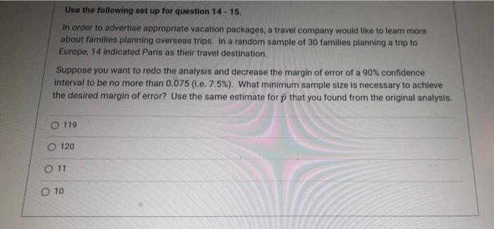 Solved ats Use the following set up for question 14 - 15. In | Chegg.com