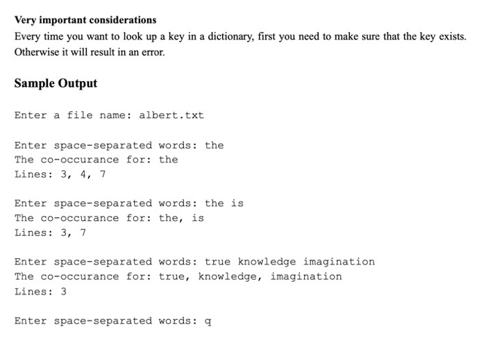 Solved (PART 1, 10 points) Dictionary programming: Open a