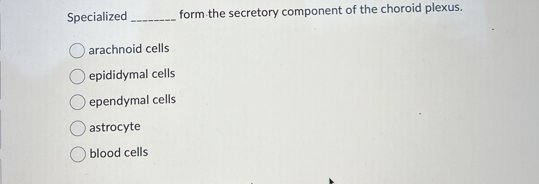 Visual Reference: Solved Specialized Q Form The Secretory Component Of The