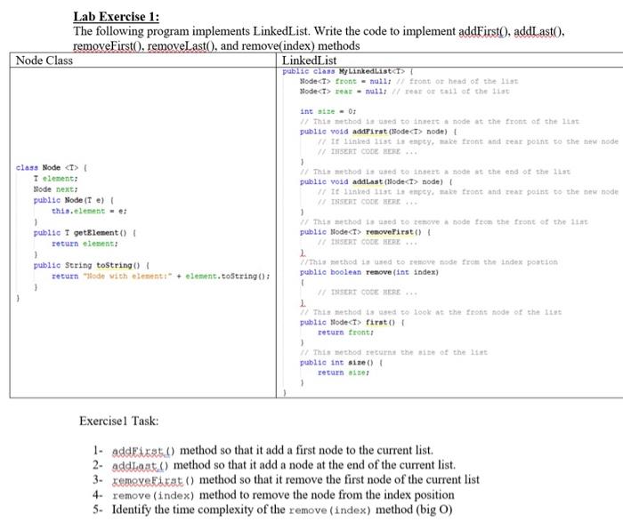 Solved Lab Exercise 1: The Following Program Implements | Chegg.com