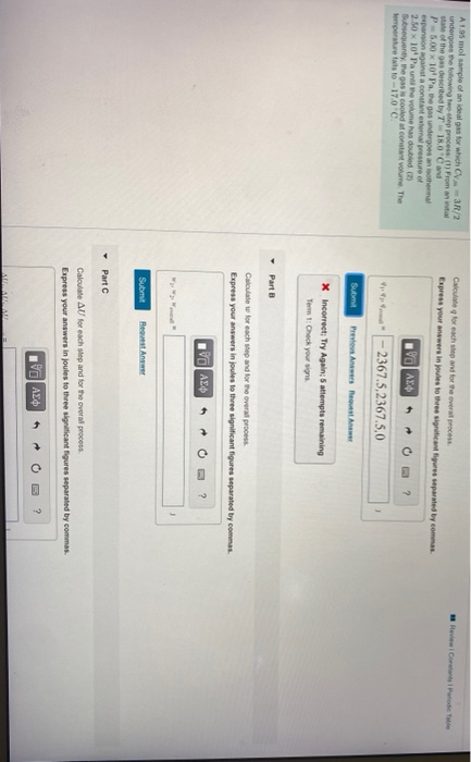 Solved M Review Constants 1 Periodic Table Calculate y for | Chegg.com