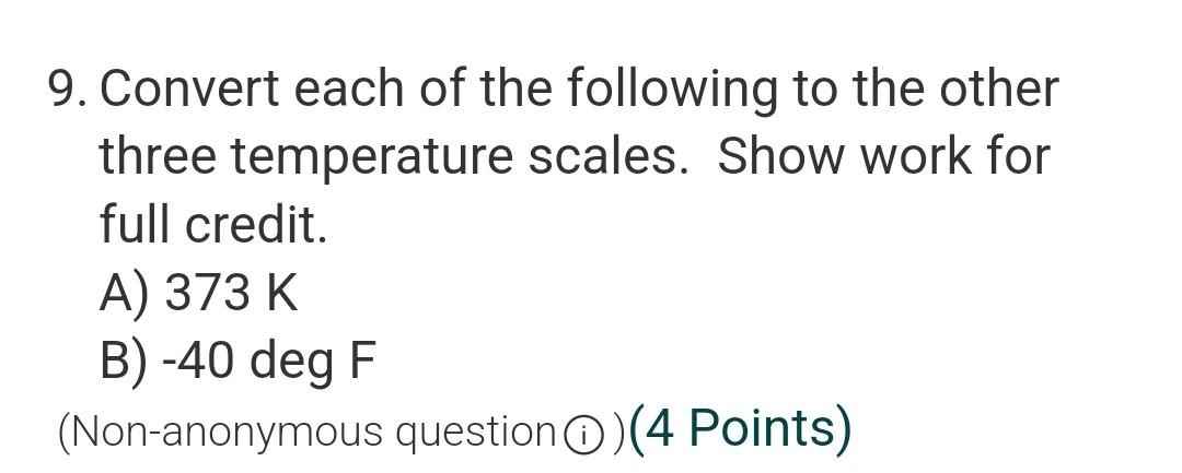 Solved 9. Convert each of the following to the other three | Chegg.com