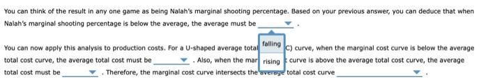 Solved 3. The relationship between marginal and average | Chegg.com
