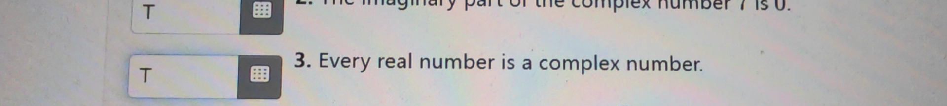is every real number also a complex number