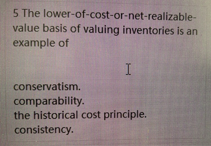 solved-5-the-lower-of-cost-or-net-realizable-value-basis-of-chegg