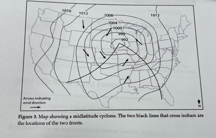 Solved Part 3: Cold Fronts and Midlatitude Cyclones 19. [10] | Chegg.com