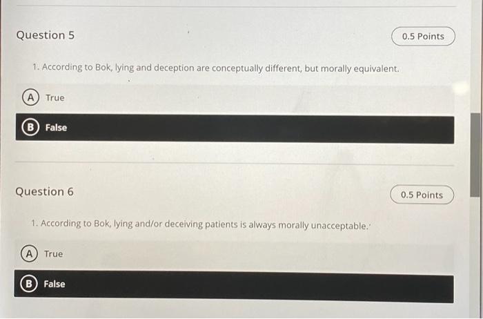 Question 1 0.5 Points According to Collins, all | Chegg.com