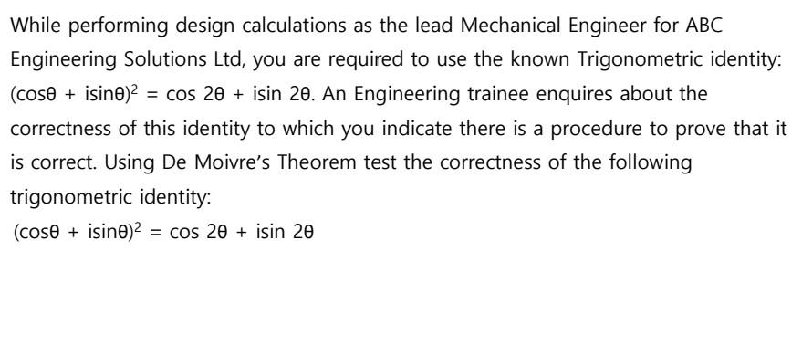 Mechanical Calculation