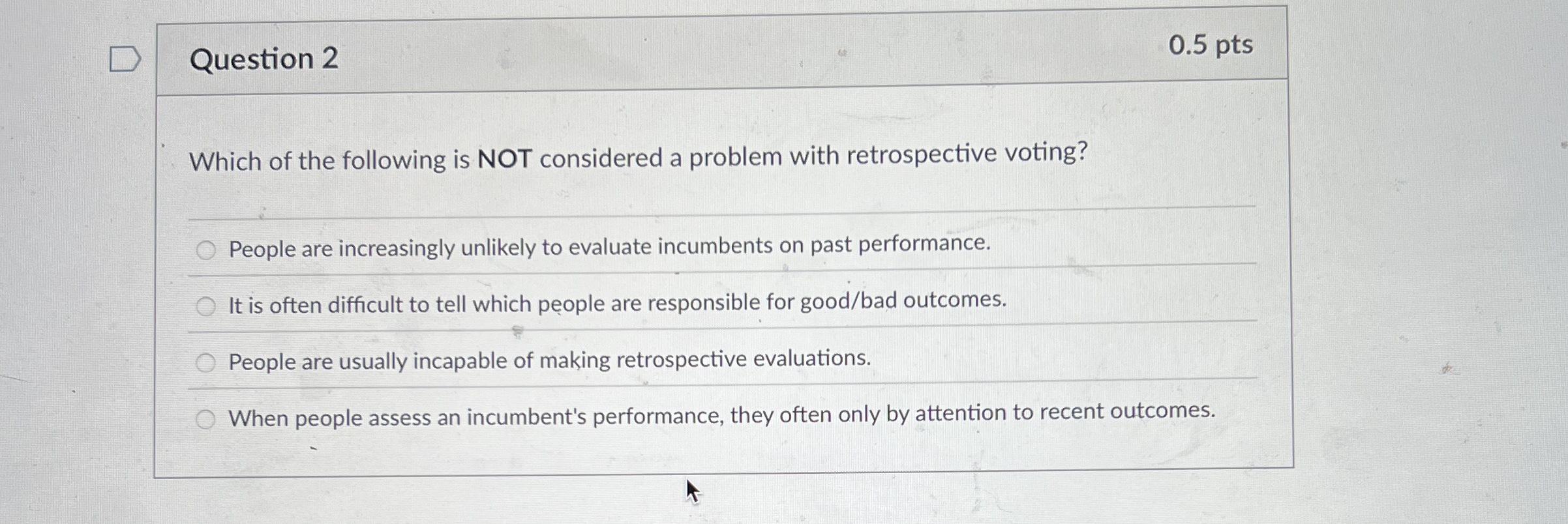 Solved Question 20.5 ﻿ptsWhich of the following is NOT | Chegg.com