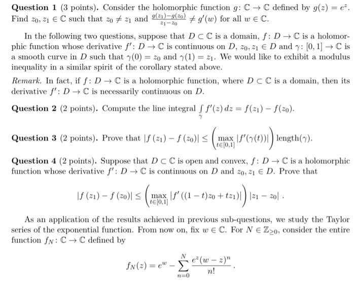 Solved Recall the mean value theorem stated below(which is | Chegg.com