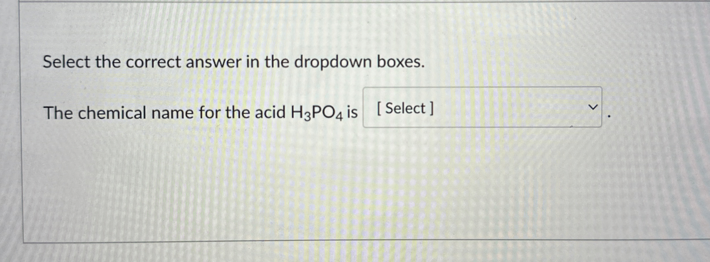 Solved Select The Correct Answer In The Dropdown Boxes The Chegg Com